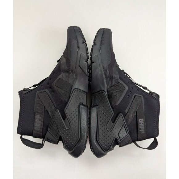 Nike Air Huarache Gripp Triply Black Size 6Youth SOCK LINING AND LACES MISSING - Picture 4 of 9